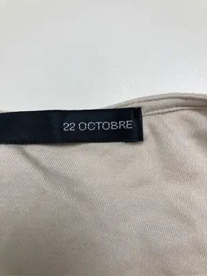 22 OCTOBRE/ヴァンドゥーオクトーブル/Tシャツ/カットソー/トップス/ベージュ