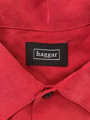 Haggar/ハガー/シャツ/ブラウス/トップス/レッド/XL