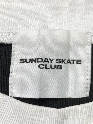 SUNDAY SKATE CLUB/サンデースケートクラブ/Tシャツ/カットソー/トップス/ブラック/M