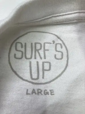 SURF`S UP/Tシャツ/カットソー/トップス/ホワイト/LARGE