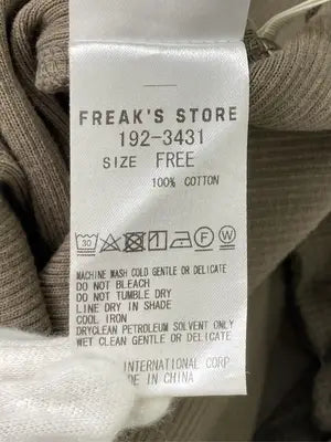 FREAK'S STORE/フリークスストア/その他パンツ/パンツ/ブラウン/F