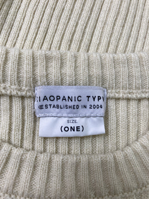 CIAOPANIC TYPY/チャオパニックティピー/ニット/セーター/トップス/アイボリー/ONE