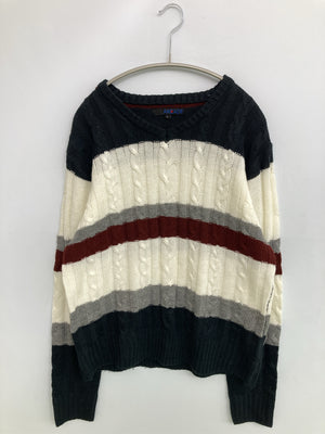 ARCADE/ニット/セーター/トップス/ホワイト/L