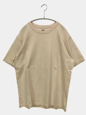 UNIQLO/ユニクロ/Tシャツ/カットソー/トップス/ベージュ/L