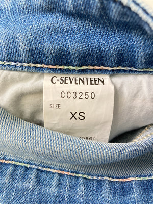 C17/シーセブンティーン/デニムパンツ/パンツ/ブルー/XS