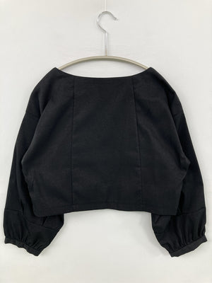 nairo/ナイロ/シャツ/ブラウス/トップス/ブラック/F