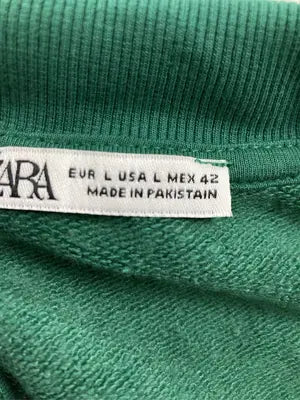 ZARA/ザラ/スウェット/トップス/グリーン/EUR L