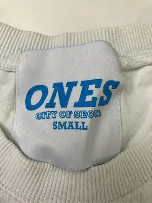 ONES/Tシャツ/カットソー/トップス/ホワイト/S
