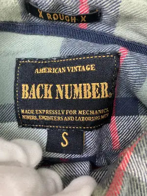 BACK NUMBER/バックナンバー/シャツ/ブラウス/トップス/グリーン/S