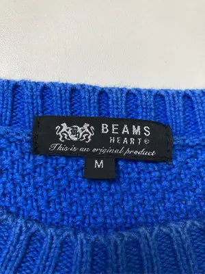 BEAMS HEART/ビームスハート/ニット/セーター/トップス/ブルー/M