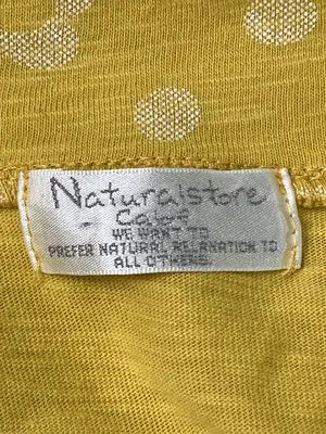 Natural store/Tシャツ/カットソー/トップス/イエロー/L