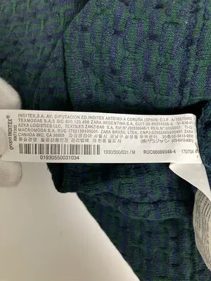 ZARA/ザラ/ポロシャツ/トップス/グリーン/USA M