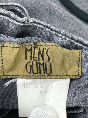 MEN'S GUMU/デニムパンツ/パンツ/ブラック/M