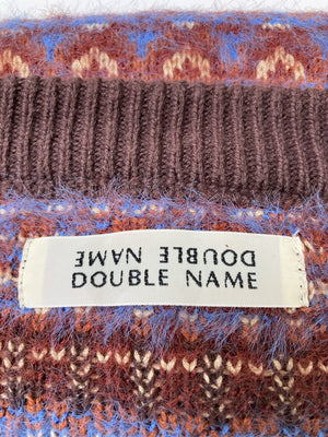 ニット/セーター/トップス/ブラウン/F