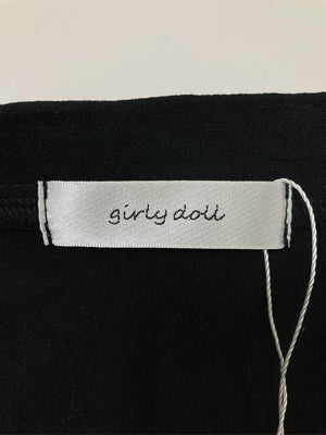 girly doll/ガーリードール/シャツ/ブラウス/トップス/ブラック/F