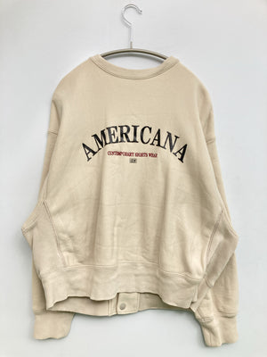 Americana/アメリカーナ/カーディガン/ボレロ/トップス/アイボリー