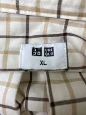 UNIQLO/ユニクロ/シャツ/ブラウス/トップス/ベージュ/XL