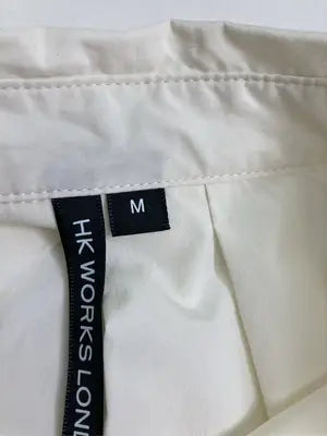 HK WORKS LONDON/エイチケーワークスロンドン/シャツ/ブラウス/トップス/ホワイト/M