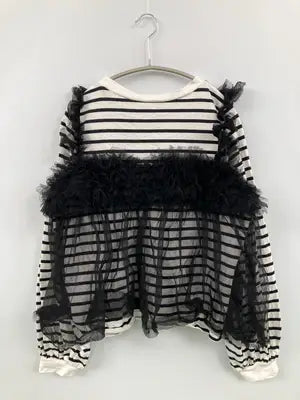 Tシャツ/カットソー/トップス/ブラック/M