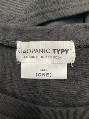 CIAOPANIC TYPY/チャオパニックティピー/Tシャツ/カットソー/トップス/ブラック/ONE