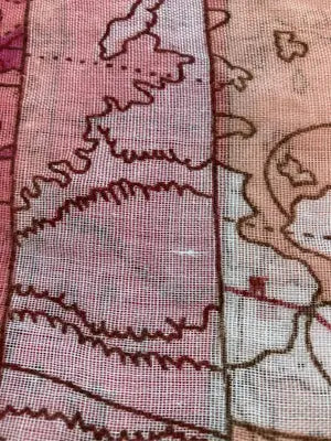 ストール/ショール/ファッション雑貨/レッド