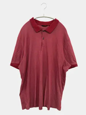 Calvin Klein/カルバンクライン/ポロシャツ/トップス/レッド/XL