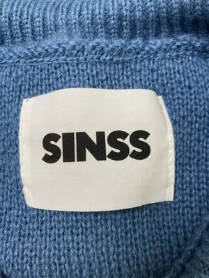 SINSS/ニット/セーター/トップス/ブルー/M