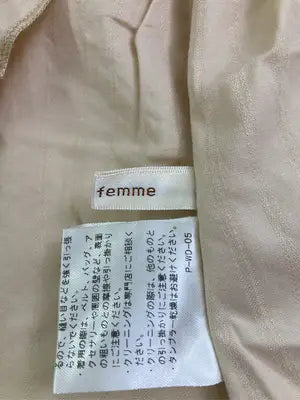 axes femme/アクシーズファム/Tシャツ/カットソー/トップス/ベージュ/M   バスト79～87   身長154～162