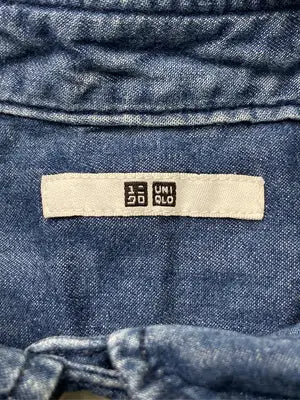 UNIQLO/ユニクロ/シャツ/ブラウス/トップス/ブルー/L