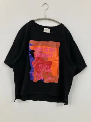 GENE HEAVENS/Tシャツ/カットソー/トップス/ブラック/F