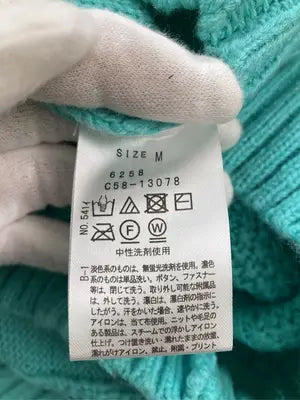 index/インデックス/ニット/セーター/トップス/グリーン/M
