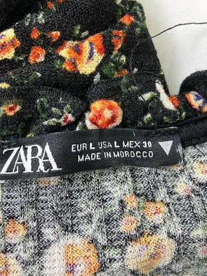 ZARA/ザラ/ワンピース/ワンピース/ドレス/ブラック/L