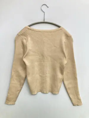 Tシャツ/カットソー/トップス/ベージュ