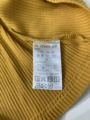 PENDORA/ペンドラ/Tシャツ/カットソー/トップス/イエロー/M