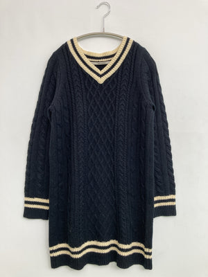 RAY CASSIN/レイカズン/ニット/セーター/トップス/ネイビー/F