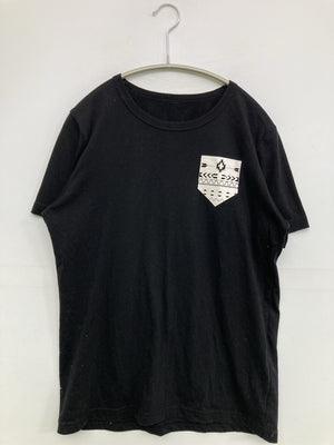 Tシャツ/カットソー/トップス/ブラック/M～L