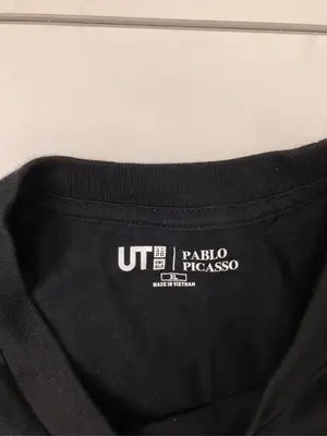 UNIQLO/ユニクロ/Tシャツ/カットソー/トップス/ブラック/XL