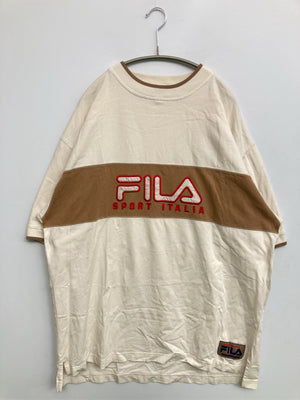 FILA/フィラ/Tシャツ/カットソー/トップス/ブラック/L
