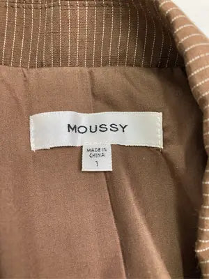 MOUSSY/マウジー/テーラードジャケット/ジャケット/アウター/ブラウン/1