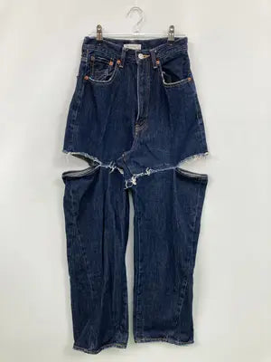 MOUSSY/マウジー/デニムパンツ/パンツ/ネイビー/25