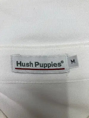 Hush Puppies/ハッシュパピー/Tシャツ/カットソー/トップス/ホワイト/M