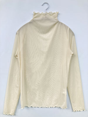 Cutie Beauty/キューティービューティー/Tシャツ/カットソー/トップス/アイボリー/L