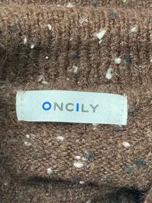 ONCILY/オンシェリー/ニット/セーター/トップス/ブラウン/M