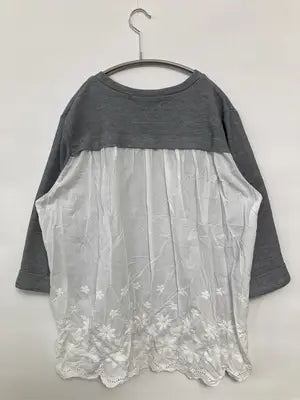 colopuca/Tシャツ/カットソー/トップス/グレー/3L
