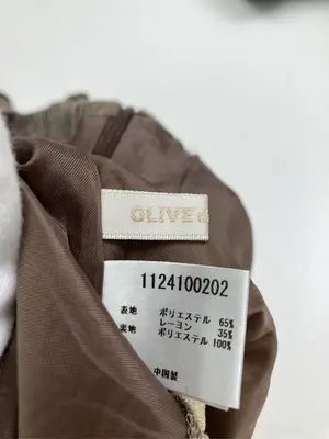 OLIVE des OLIVE/オリーブデオリーブ/ジャンパースカート/ワンピース/ドレス/ブラウン