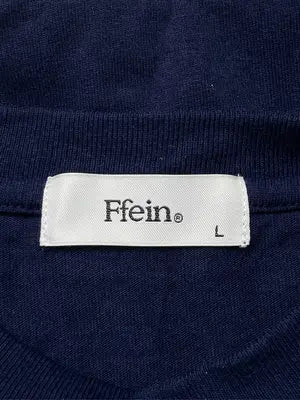 Ffein/Tシャツ/カットソー/トップス/ネイビー/L