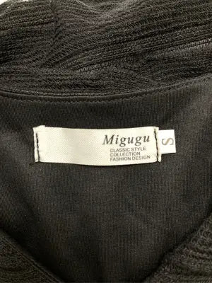 Migugu/ワンピース/ワンピース/ドレス/ブラック/S