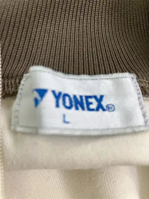 YONEX/ヨネックス/ジャージ/トラックジャケット/トップス/ベージュ/L