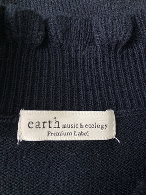 earth music&ecology/アースミュージックアンドエコロジー/ニット/セーター/トップス/ネイビー/F