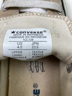 CONVERSE/コンバース/スニーカー/シューズ/ベージュ/JPN 23.5